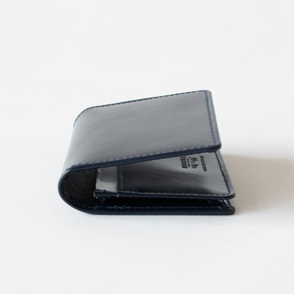 カードケース S0039 GUSSETED CARD CASE/BRIDLE(NAVY)