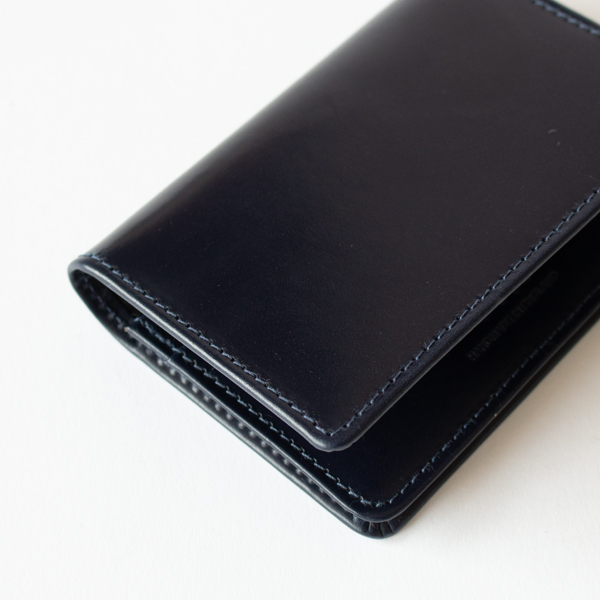 カードケース S0039 GUSSETED CARD CASE/BRIDLE(NAVY)