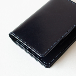 カードケース S0039 GUSSETED CARD CASE/BRIDLE(NAVY) カードケース S0039 GUSSETED CARD CASE/BRIDLE(NAVY)