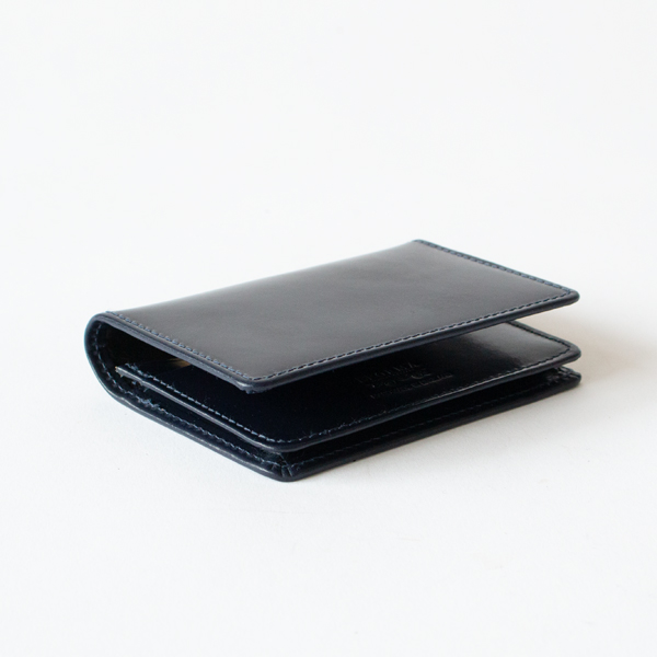 カードケース S0039 GUSSETED CARD CASE/BRIDLE(NAVY)