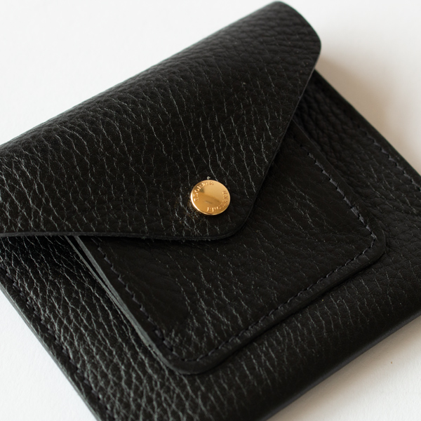 財布 S0092 SIMPLE WALLET/NATUR(BLACK)