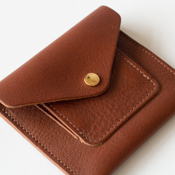 財布 S0092 SIMPLE WALLET/NATUR(M.BROWN)