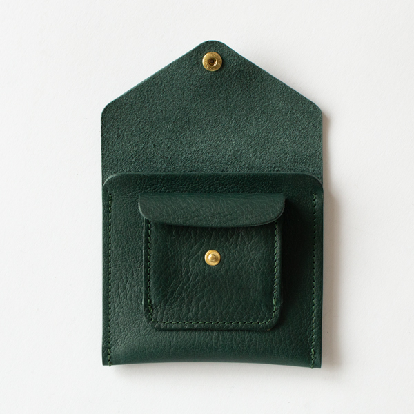 財布 S0092 SIMPLE WALLET/NATUR(GREEN)