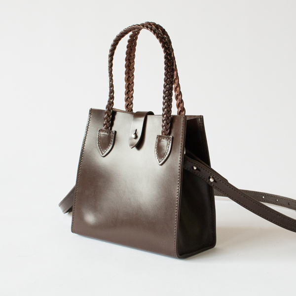 2WAYミニトート L0131 THE DIDDY/BRIDLE(D.BROWN)
