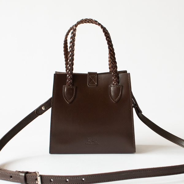 2WAYミニトート L0131 THE DIDDY/BRIDLE(D.BROWN)