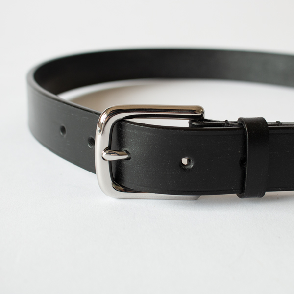 ベルト B0015 28mm UNLINED BELT/BRIDLE(BLACK)