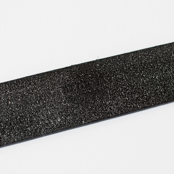 ベルト B0015 28mm UNLINED BELT/BRIDLE(BLACK)