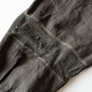 繊細なコットンレース(CHARCOAL) 繊細なコットンレース(CHARCOAL)