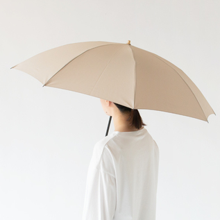 どのカラーもUVカット率が95%以上あり日傘としても使えます(グレージュ) どのカラーもUVカット率が95%以上あり日傘としても使えます(グレージュ)