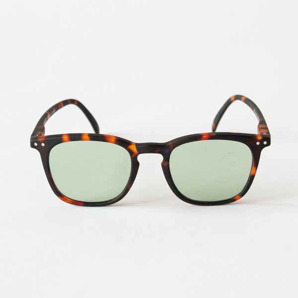 サングラス SUN #E LIGHT COLOR LENS（TORTOISE×LIGHT GREEN）
