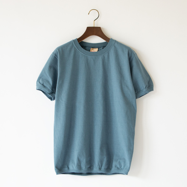クルーネック ショートスリーブTシャツ INDIGO BLUE
