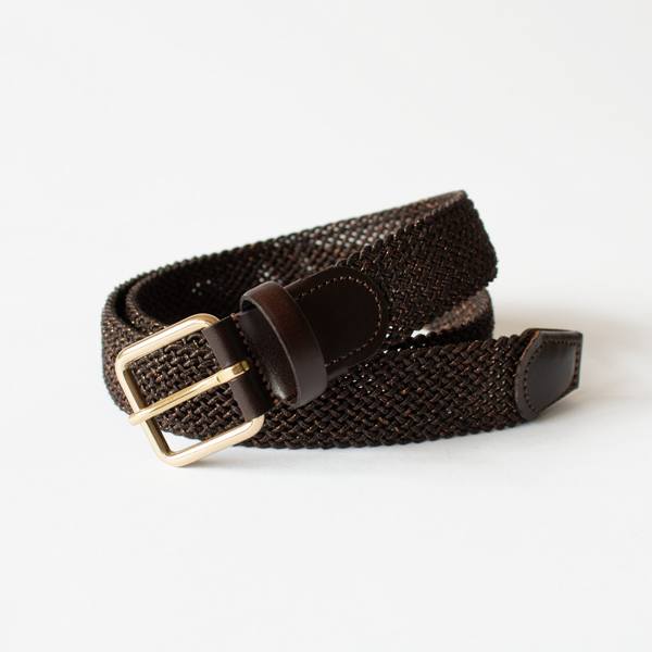 メッシュベルト(DARK BROWN)