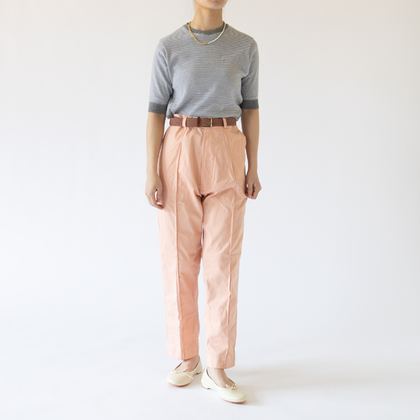 女性着用イメージ(MELANGE BROWN)