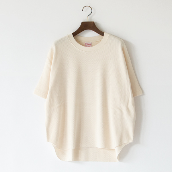 ハニカムサーマルTシャツ　NATURAL