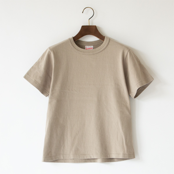トンプキンスジャージークルーネックTシャツ KHAKI
