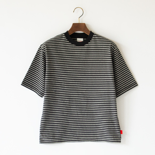 クラシックボーダークルーネックTシャツ