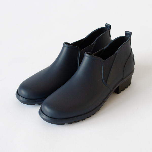 レインアンクルシューズ	NAVY