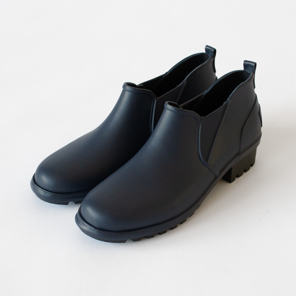 レインアンクルシューズ	NAVY
