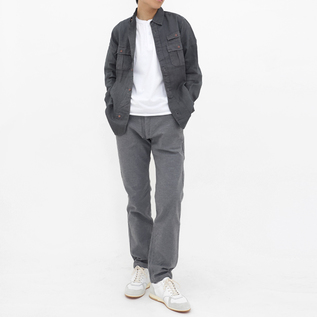 ヘンリーネック S/S White／Healthknit（ヘルスニット）｜愛着を持って