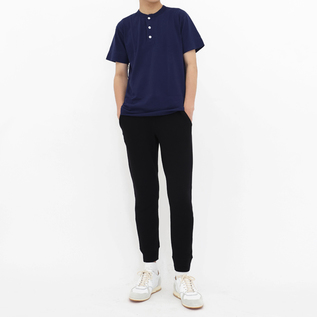 ヘンリーネック S/S Navy／Healthknit（ヘルスニット）｜愛着を持って