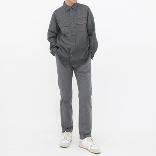 メンズ BRITISH ARMY リネン シャツ／Nigel Cabourn（ナイジェル