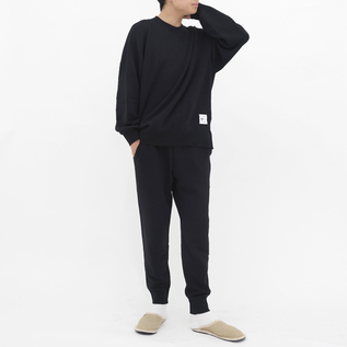 ニュートラルワークス NEUTRALWORKS スウェット上下セット TOVE スウェットロングパンツ BLACK／NEUTRALWORKS（ニュートラル