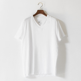 BASIC LIT SS VNECK