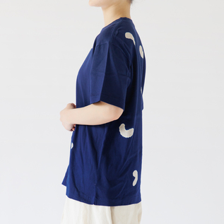 コットンジャージー絞り染めTシャツ／suzusan（スズサン）｜愛着