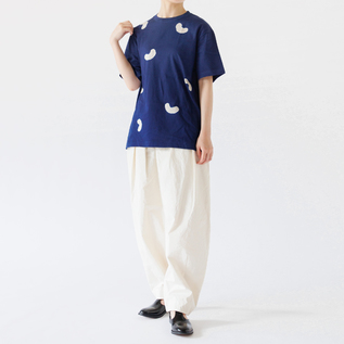 suzusan Tシャツ コットンジャージー絞り染めTシャツ／suzusan（スズサン）｜愛着