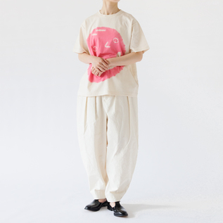 コットンジャージー絞り染めTシャツ／suzusan（スズサン）｜愛着