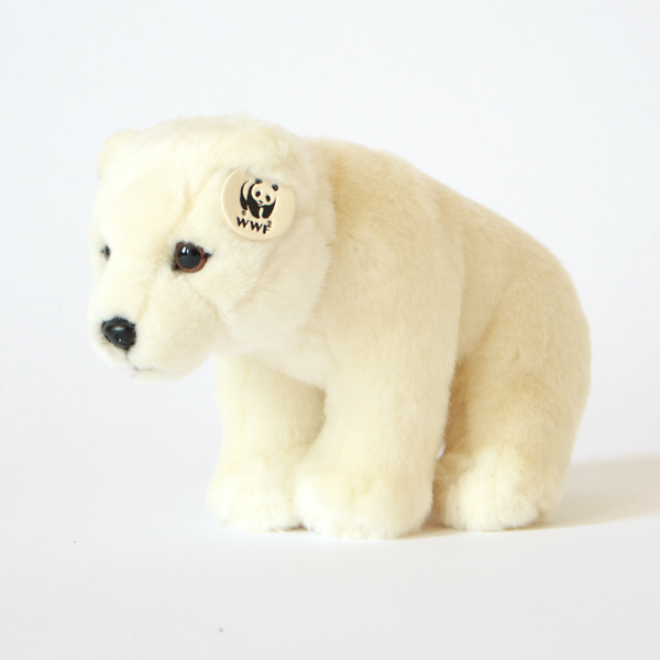 ぬいぐるみ 野生動物アドプトギフト(POLAR BEAR 15cm)