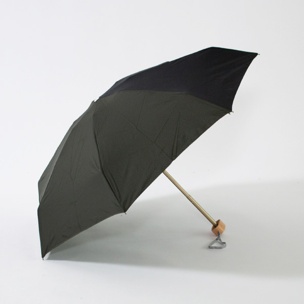 ANATOLE PARIS 折りたたみ傘 バイカラー　KHAKI BLACK