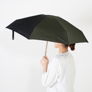 ANATOLE PARIS 折りたたみ傘 バイカラー KHAKI BLACK ANATOLE PARIS 折りたたみ傘 バイカラー KHAKI BLACK