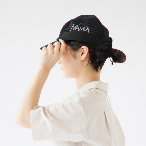 ドットエアメッシュキャップ(P.BLK)