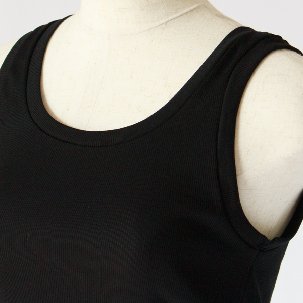 リブタンクトップ(BLACK) リブタンクトップ(BLACK)