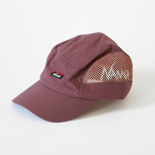 ドットエアメッシュキャップ(PLUM)