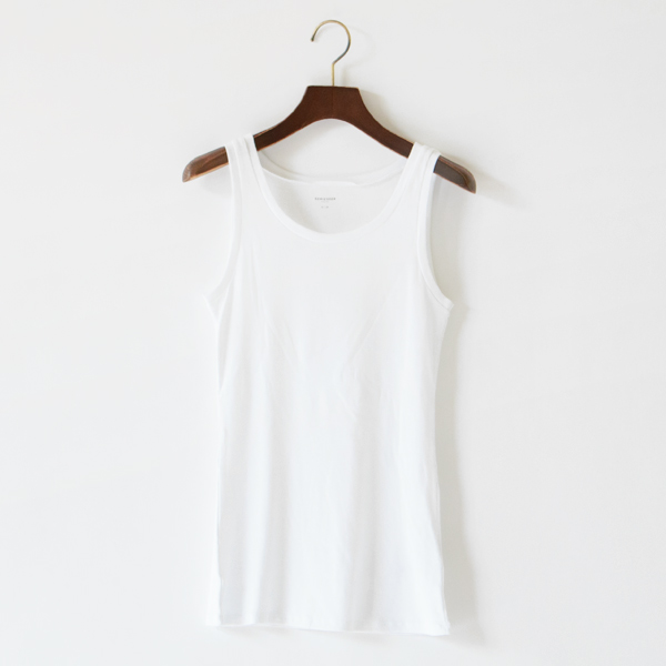 リブタンクトップ(WHITE)