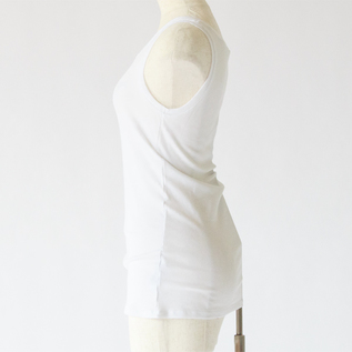 リブタンクトップ(WHITE) リブタンクトップ(WHITE)