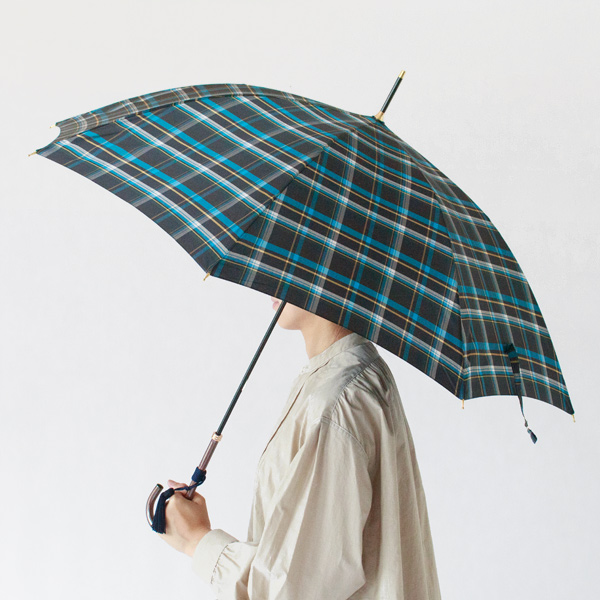 品のあるチェック柄（BLUE CHECK）