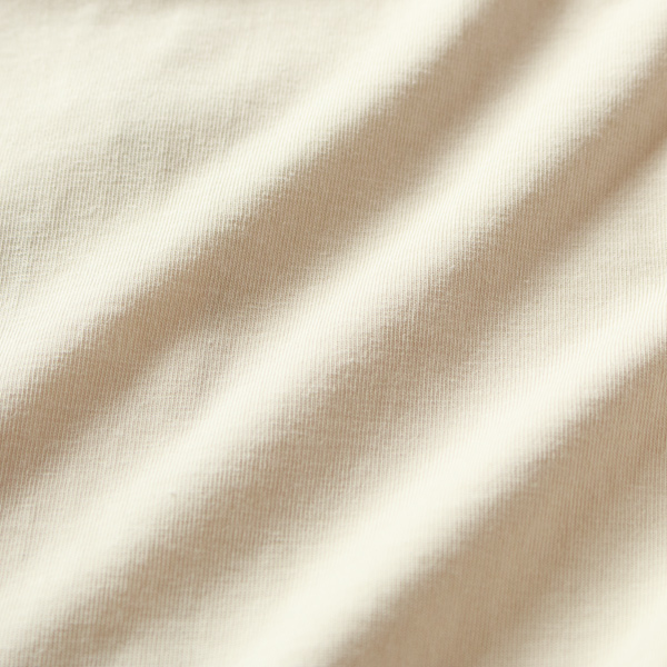 超長綿を使用した47/2天竺(BEIGE) 超長綿を使用した47/2天竺(BEIGE)