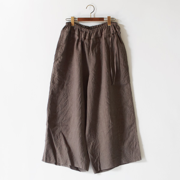 コルトレイクリネン ダーツパンツ(GREY)