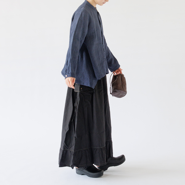 身長163cm・BLACK