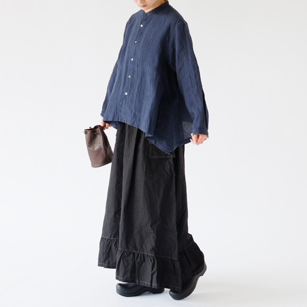 身長163cm・BLACK