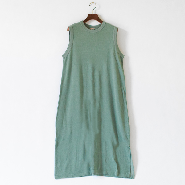sage greenノースリーブワンピース PETRA sage greenノースリーブワンピース PETRA
