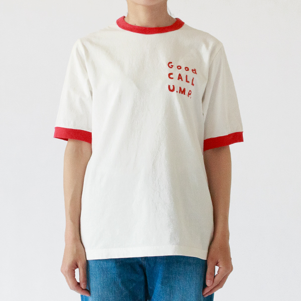 WHITE×RED Sサイズ着用、身長：163cm