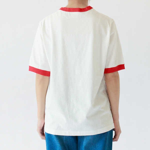 WHITE×RED Sサイズ着用、身長：163cm