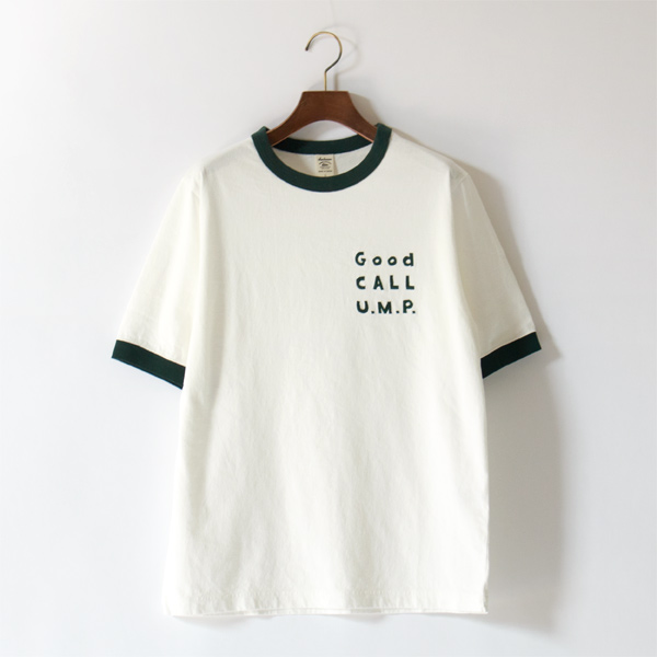 ユニセックス Rib GCU Tシャツ(WHITE×IVY)