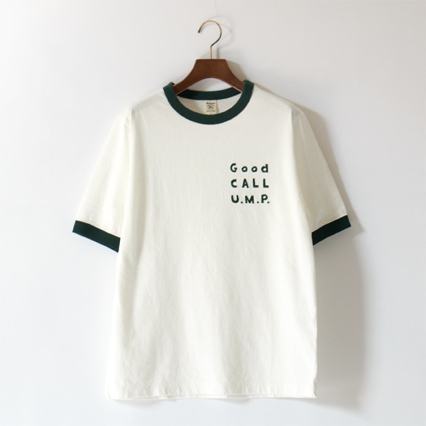 ユニセックス Rib GCU Tシャツ(WHITE×IVY)