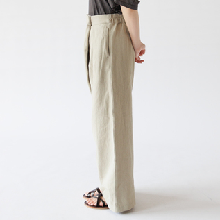 リネンコットン ラップパンツ／ZUTTO（ズット）｜愛着を持ってずっと