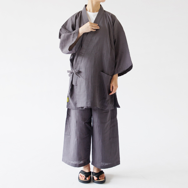 LL紡々ガーゼの甚平 LL紡々ガーゼの甚平